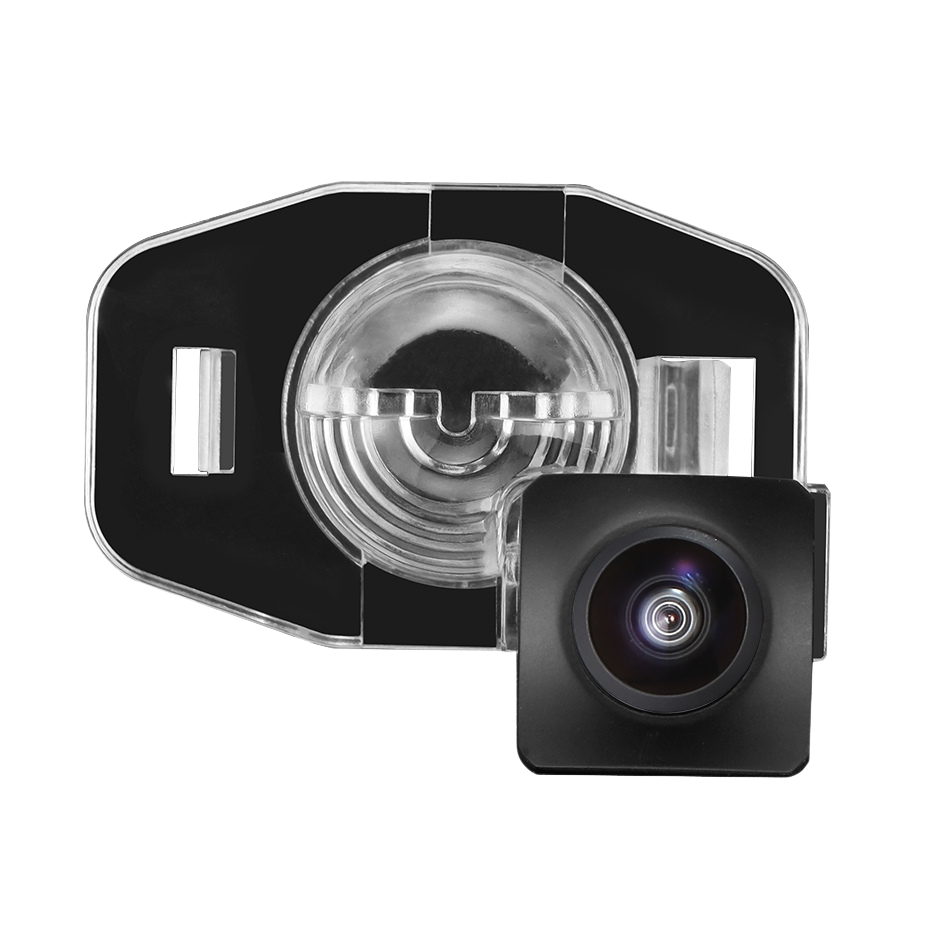 Camera marsarier Toyota Corolla E140 E150 dedicata, MaxTech ULTRA Dynamic, suport lampa numar OEM, AHD 1080p CVBS 720p, unghi 155 grade, linii dinamice, RCA, navigatii Android aftermarket