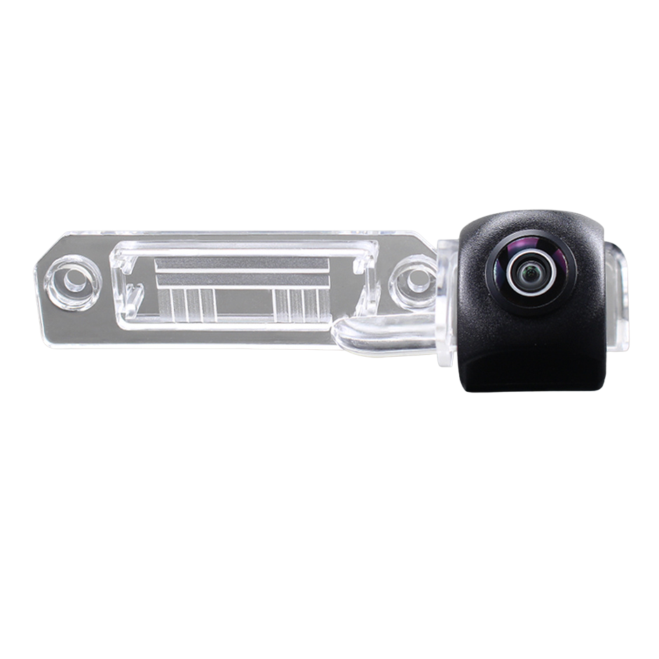Camera marsarier Skoda Superb II 3T, Volkswagen Passat B6 B7, Passat CC, Bora dedicata, MaxTech ULTRA Dynamic, suport lampa numar OEM, AHD 1080p CVBS 720p, unghi 155 grade, linii dinamice, RCA, navigatii Android aftermarket