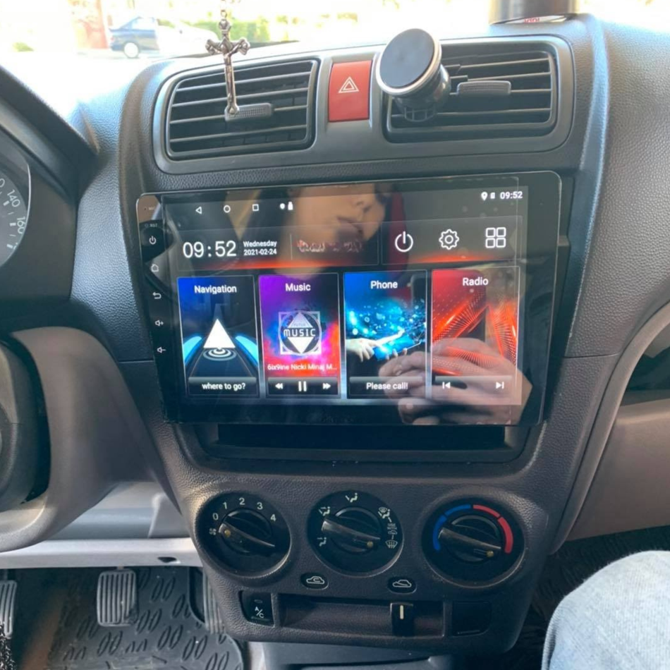 Navigatie Kia Picanto I (2007-2011) facelift dedicata, MaxTech® PRO SERIES, 8 GB Ram 128 GB Rom, OctaCore, Carplay si Android auto, Ecran 9” HD Touch, Sim 4G, ADI/HI-Res, GPS, Wifi, Bluetooth, Radio, USB, EQ, DSP, Waze