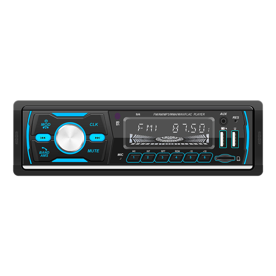 Mp3 Player 1 DIN MaxTech®, Bluetooth, FM/AM/RDS/DAB+, USB, SD, AUX, MP3, Hands-Free