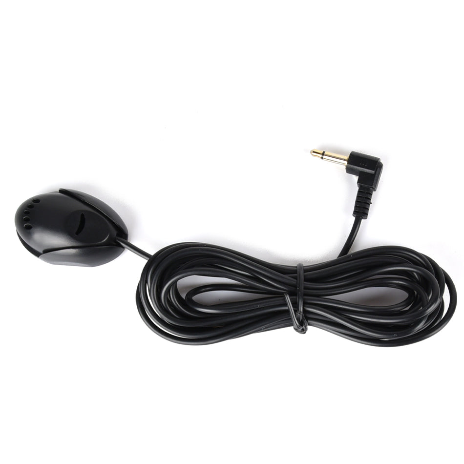 Microfon extern auto 3.5mm cu cablu 3m, adeziv dublu, pentru navigatii Android si sisteme multimedia auto