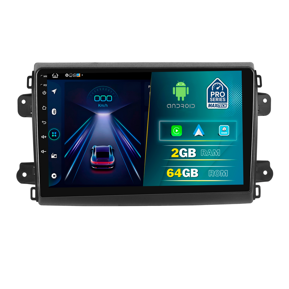 Navigatie Fiat Ducato X290 (2014-2021) facelift dedicata, MaxTech® PRO SERIES, 2 GB Ram 64 GB Rom, Carplay si Android auto, Ecran 9” HD Touch, GPS, Wifi, Bluetooth, Radio, USB, EQ, DSP, Waze