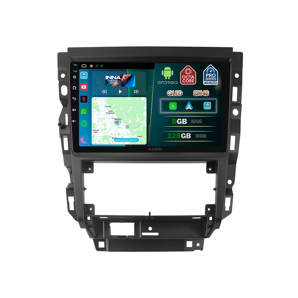 Navigatie Volkswagen Golf IV (1997-2003) / Bora (1998–2005) dedicata, MaxTech® PRO SERIES, 8 GB Ram 128 GB Rom, OctaCore, Carplay si Android auto, Ecran 9” HD Touch, Sim 4G, ADI/HI-Res, GPS, Wifi, Bluetooth, Radio, USB, EQ, DSP, Waze