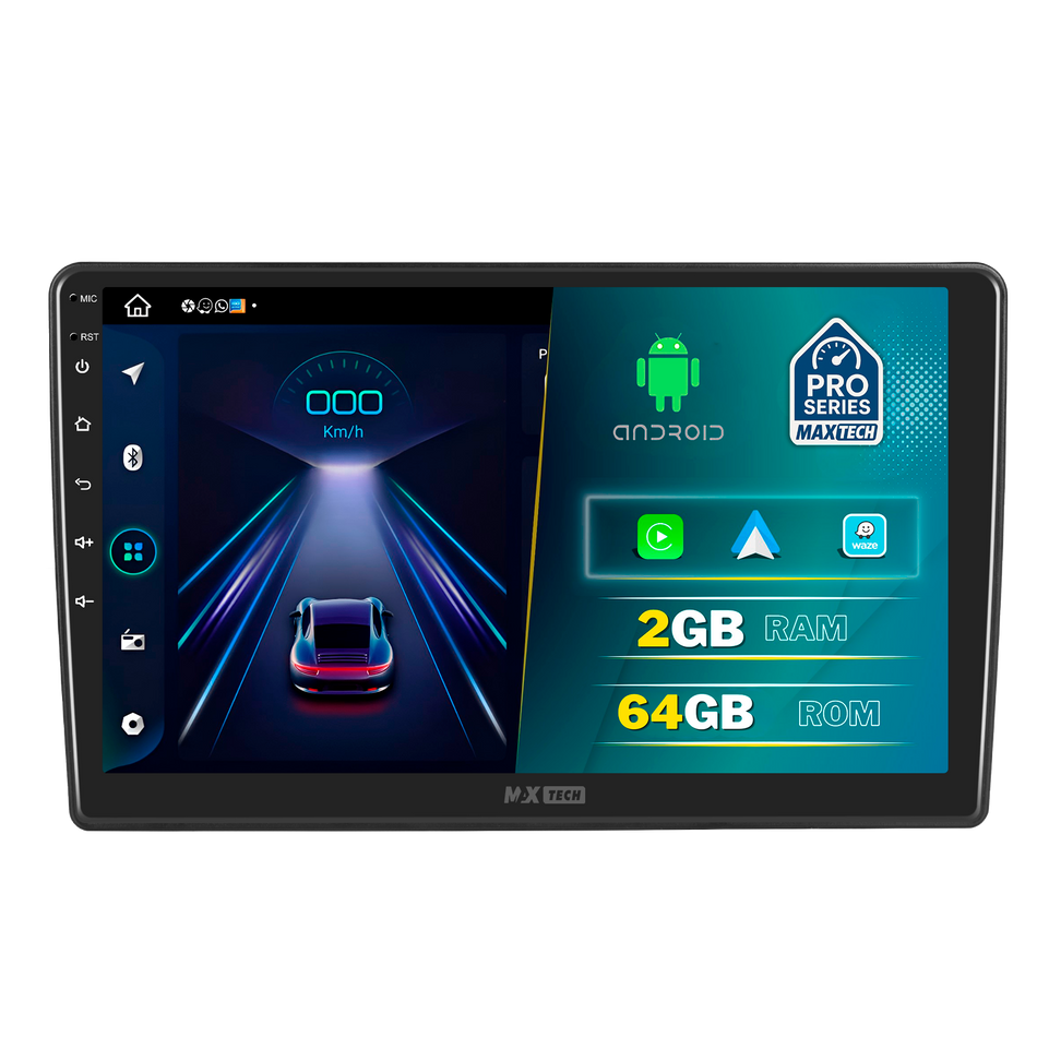 Navigatie Citroen C5 (2013-2016) dedicata, MaxTech® PRO SERIES, 2 GB Ram 64 GB Rom, Carplay si Android auto, Ecran 10” HD Touch, GPS, Wifi, Bluetooth, Radio, USB, EQ, DSP, Waze
