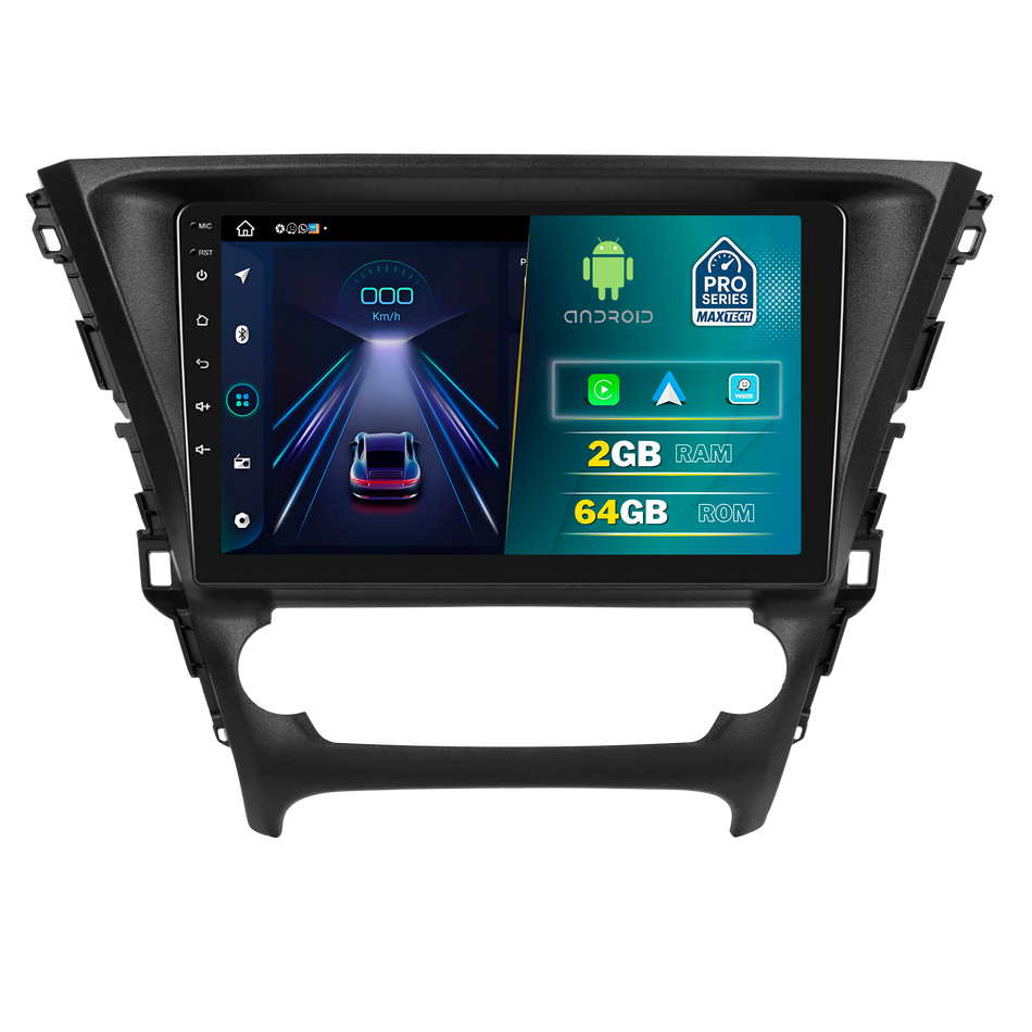 Navigatie Toyota Avensis III (2015-2018) T27 facelift dedicata, MaxTech® PRO SERIES, 2 GB Ram 64 GB Rom, Carplay si Android auto, Ecran 10” HD Touch, GPS, Wifi, Bluetooth, Radio, USB, EQ, DSP, Waze