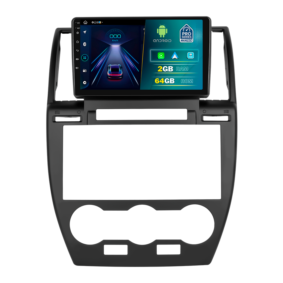 Navigatie Land Rover Freelander II (2007-2012) dedicata, MaxTech® PRO SERIES, 2 GB Ram 64 GB Rom, Carplay si Android auto, Ecran 9” HD Touch, GPS, Wifi, Bluetooth, Radio, USB, EQ, DSP, Waze