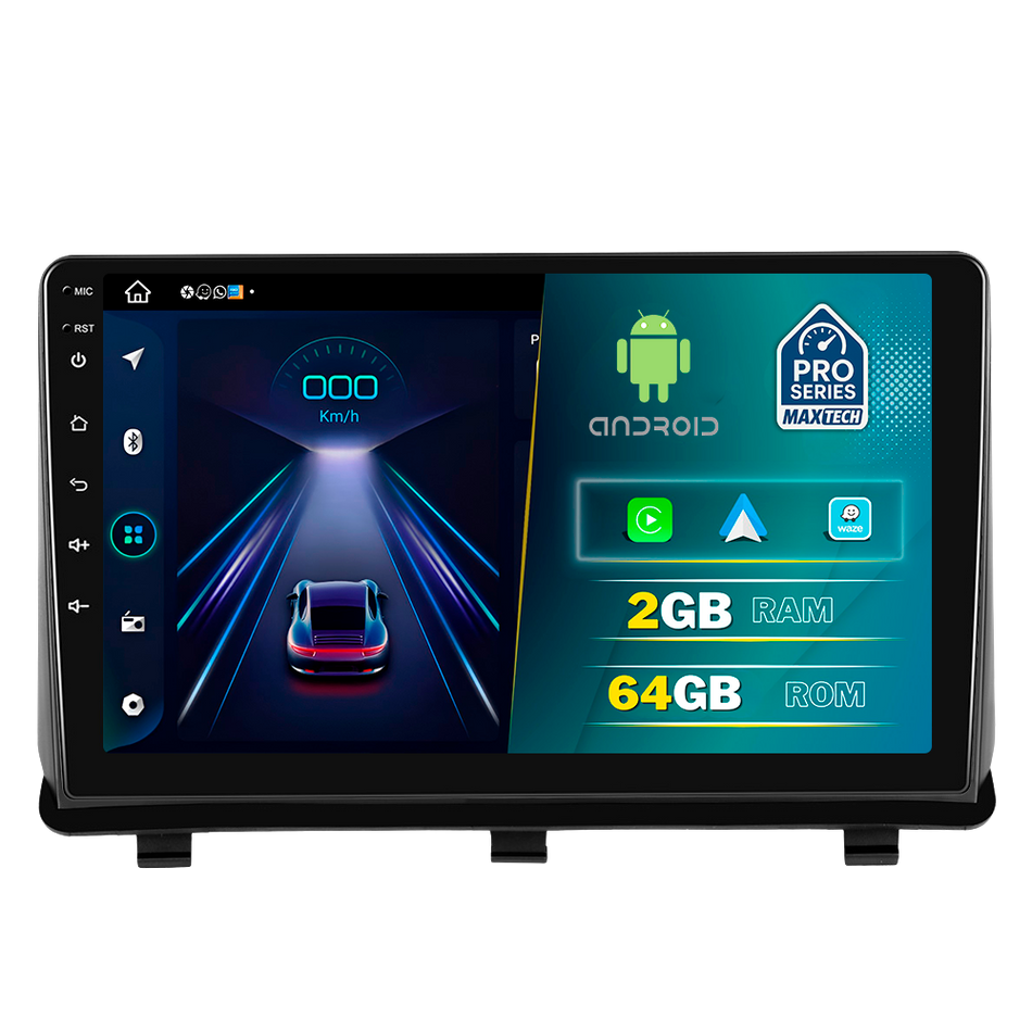 Navigatie Opel Antara (2008-2012) pre-facelift dedicata, MaxTech® PRO SERIES, 2 GB Ram 64 GB Rom, Carplay si Android auto, Ecran 9” HD Touch, GPS, Wifi, Bluetooth, Radio, USB, EQ, DSP, Waze