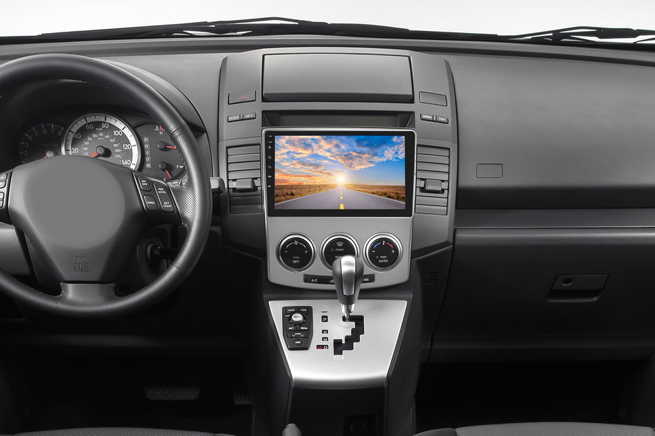 Navigatie Mazda 5 (2008-2010) Facelift dedicata, MaxTech® PRO SERIES, 8 GB Ram 128 GB Rom, OctaCore, Carplay si Android auto, Ecran 9” HD Touch, Sim 4G, ADI/HI-Res, GPS, Wifi, Bluetooth, Radio, USB, EQ, DSP, Waze