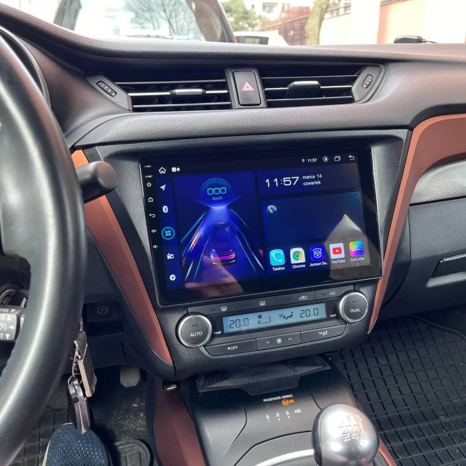 Navigatie Toyota Avensis III (2015-2018) T27 facelift dedicata, MaxTech® PRO SERIES, 8 GB Ram 128 GB Rom, OctaCore, Carplay si Android auto, Ecran 10” HD Touch, Sim 4G, ADI/HI-Res, GPS, Wifi, Bluetooth, Radio, USB, EQ, DSP, Waze