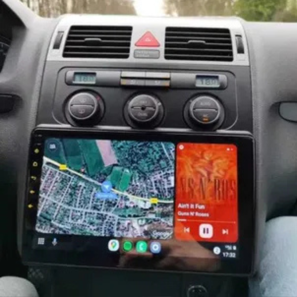 Navigatie VW Touran I (2006-2010) facelift dedicata, MaxTech® PRO SERIES, 8 GB Ram 128 GB Rom, OctaCore, Carplay si Android auto, Ecran 10” HD Touch, Sim 4G, ADI/HI-Res, GPS, Wifi, Bluetooth, Radio, USB, EQ, DSP, Waze