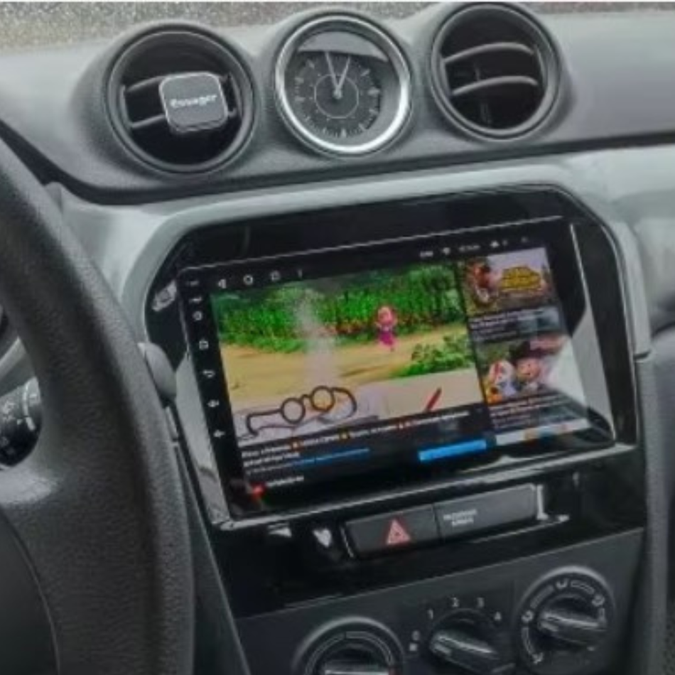Navigatie Suzuki Vitara (2015-2018) dedicata, MaxTech® PRO SERIES, 6 GB Ram 128 GB Rom, Carplay si Android auto, Ecran 9” HD Touch, GPS, Wifi, Bluetooth, Radio, USB, EQ, DSP, Waze
