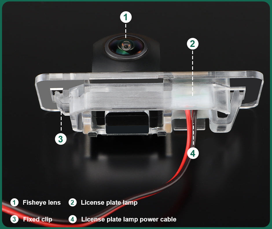 Camera marsarier BMW Seria 1 E82, Seria 3 E90 E91 E92, Seria 5 E39 E60 E61, X5 E70, X6 E71 dedicata, MaxTech ULTRA Dynamic, suport lampa numar OEM, AHD 1080p CVBS 720p, unghi 155 grade, linii dinamice, RCA, navigatii Android aftermarket