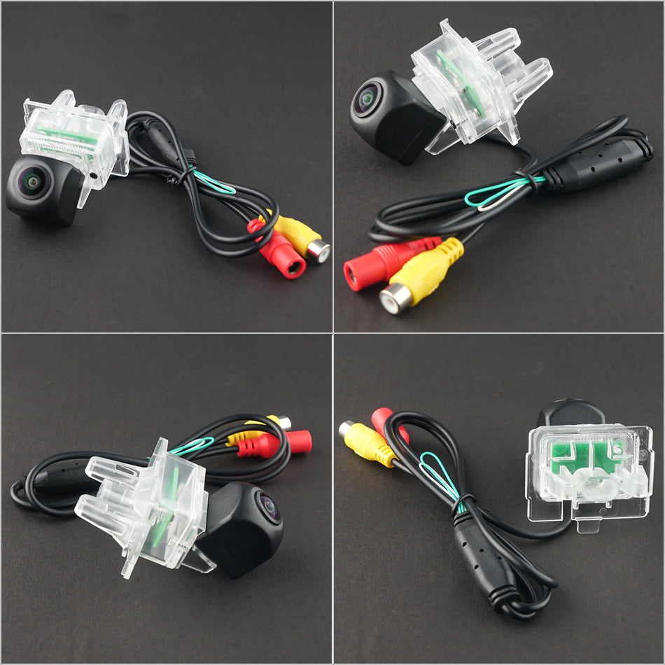 Camera marsarier Mercedes C-Class E-Class S-Class CL-Class dedicata, MaxTech ULTRA, suport lampa numar OEM, Fisheye AHD 1080p / CVBS 720p, unghi 175 grade, RCA, navigatii Android aftermarket