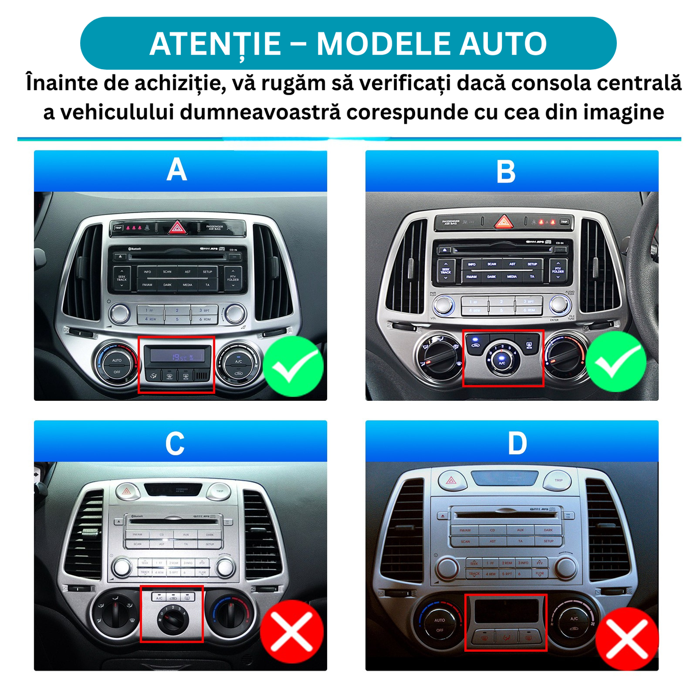 Informații importante