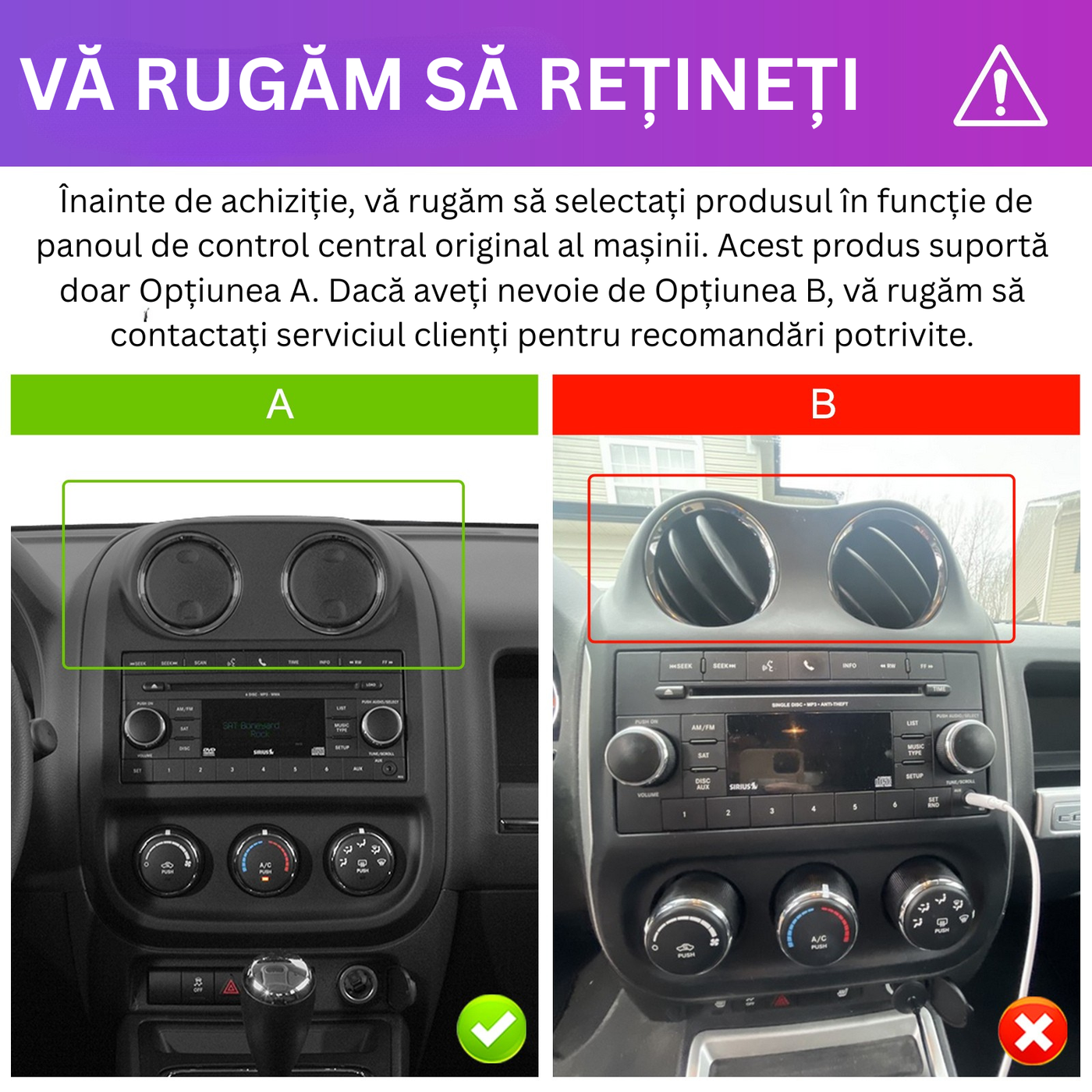 Posibile incompatibilități