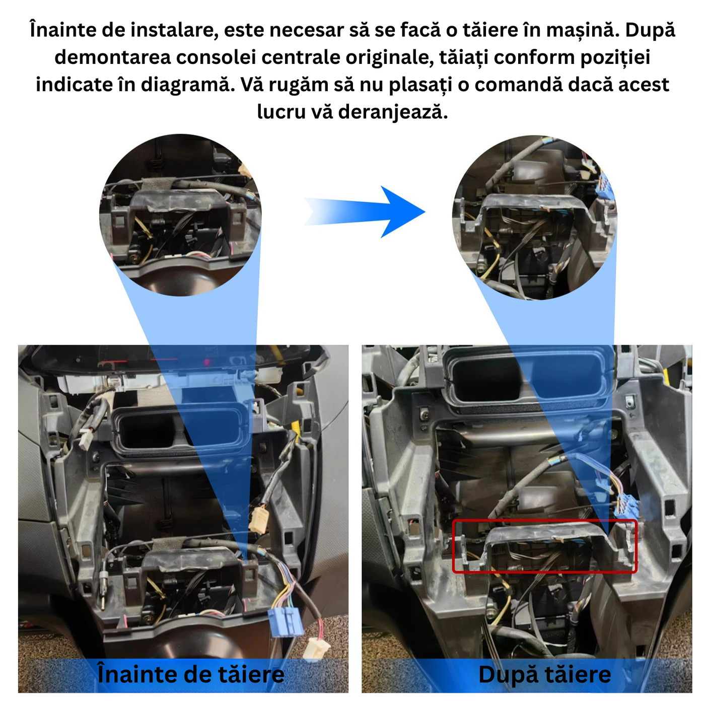 Informații importante