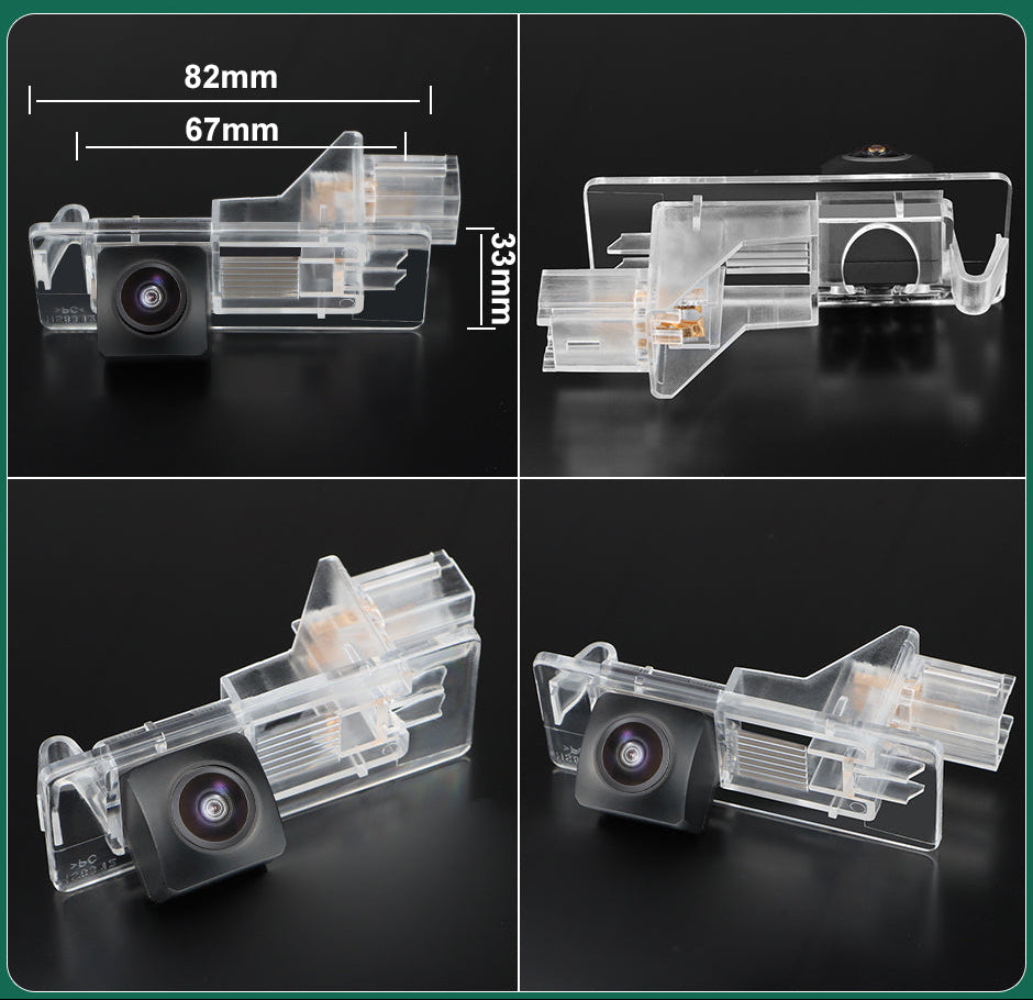 Camera marsarier Renault Clio IV, Clio III facelift, Fluence facelift, Kadjar dedicata, MaxTech ULTRA Dynamic, suport lampa numar OEM, AHD 1080p CVBS 720p, unghi 155 grade, linii dinamice, RCA, navigatii Android aftermarket