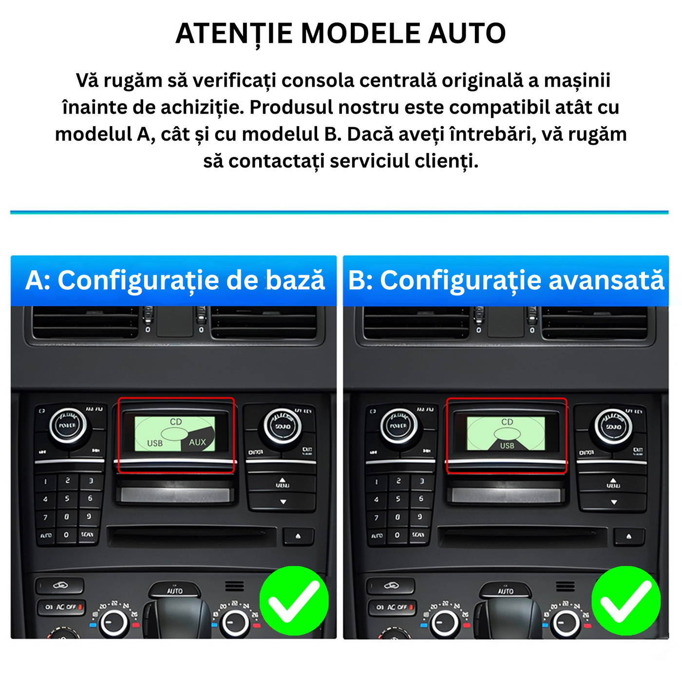 Posibile incompatibilități