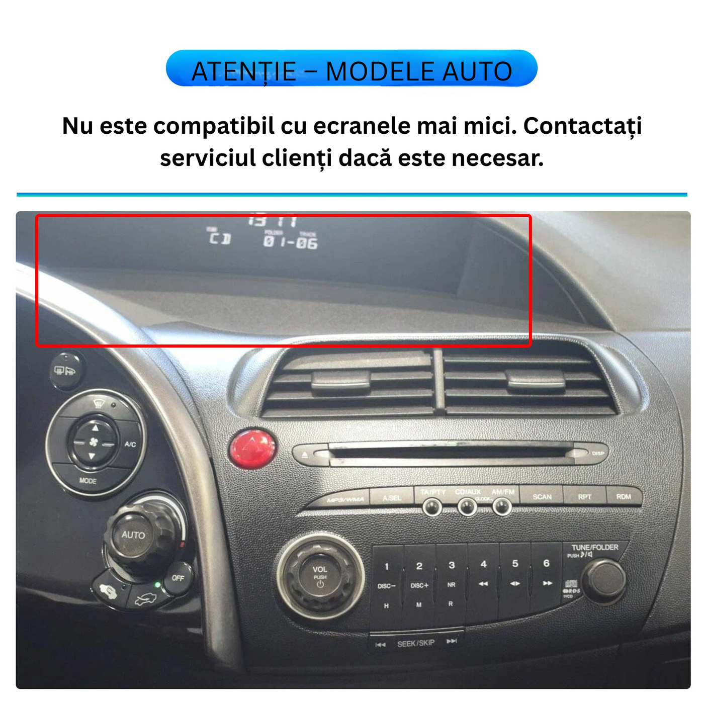 Informații importante