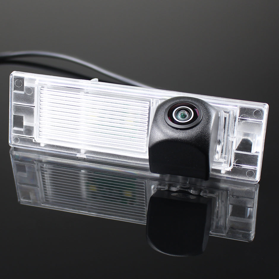 Camera marsarier BMW Seria 1, Seria 6, BMW M6 dedicata, MaxTech ECO, suport lampa numar OEM, Fisheye CVBS 720x480, unghi 120 grade, RCA, navigatii Android aftermarket