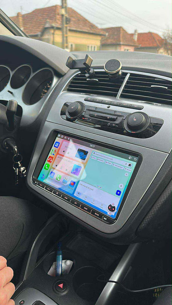 Navigatie Volkswagen, Skoda, SEAT Android, MaxTech® PRO SERIES, 2GB RAM, 64GB, CarPlay & Android Auto, ecran 9 inch HD Touch, Golf, Passat, Jetta, Octavia, Leon, GPS, WiFi, Bluetooth, Waze, RDS, EQ