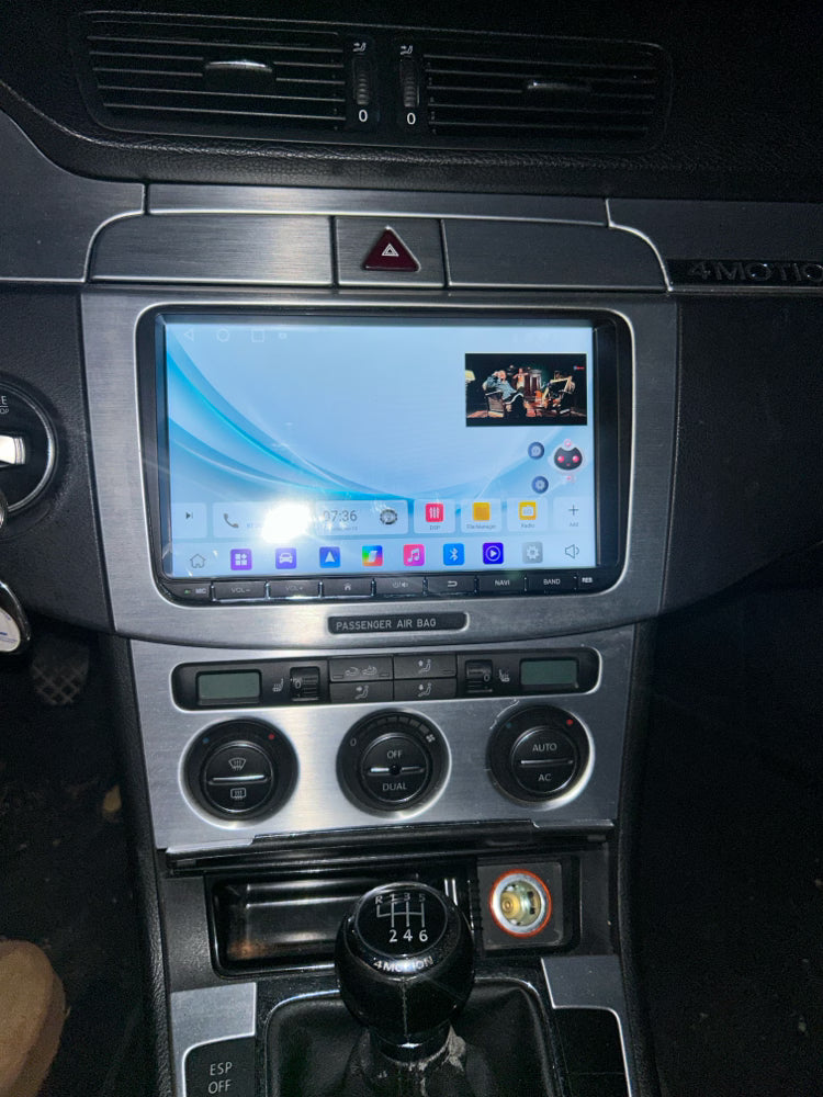 Navigatie Volkswagen, Skoda, SEAT Android, MaxTech® PRO SERIES, 4GB RAM, 64GB, CarPlay & Android Auto, ecran 9 inch HD Touch, Golf, Passat, Jetta, Octavia, Leon, GPS, WiFi, Bluetooth, Waze, RDS, EQ