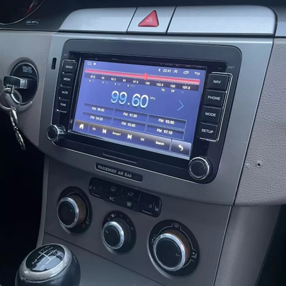 Navigatie Volkswagen, Skoda, SEAT Android, MaxTech® PRO SERIES, 2GB RAM, 64GB, CarPlay & Android Auto, ecran 7 inch HD Touch, Golf, Passat, Jetta, Octavia, Leon, GPS, WiFi, Bluetooth, Waze