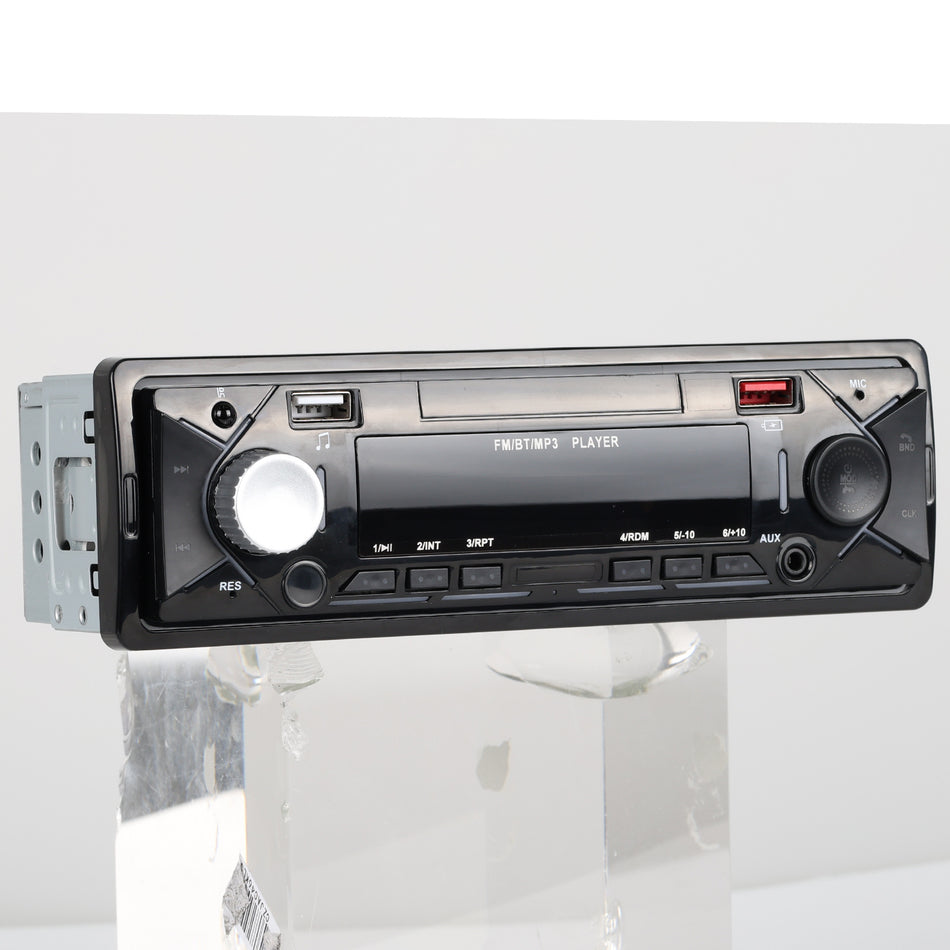 Player auto 1 DIN Casetofon MaxTech®, Bluetooth 5.0, FM Radio, USB, AUX, MP3, Hands-Free, 4x15W