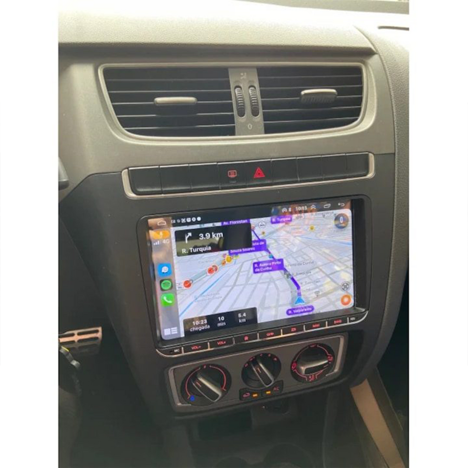 Navigatie Volkswagen, Skoda, SEAT Android, MaxTech® ECO SERIES, 1GB RAM, 16GB, ecran 9 inch HD Touch, Golf, Passat, Jetta, Octavia, Leon, GPS, WiFi, Bluetooth, Waze