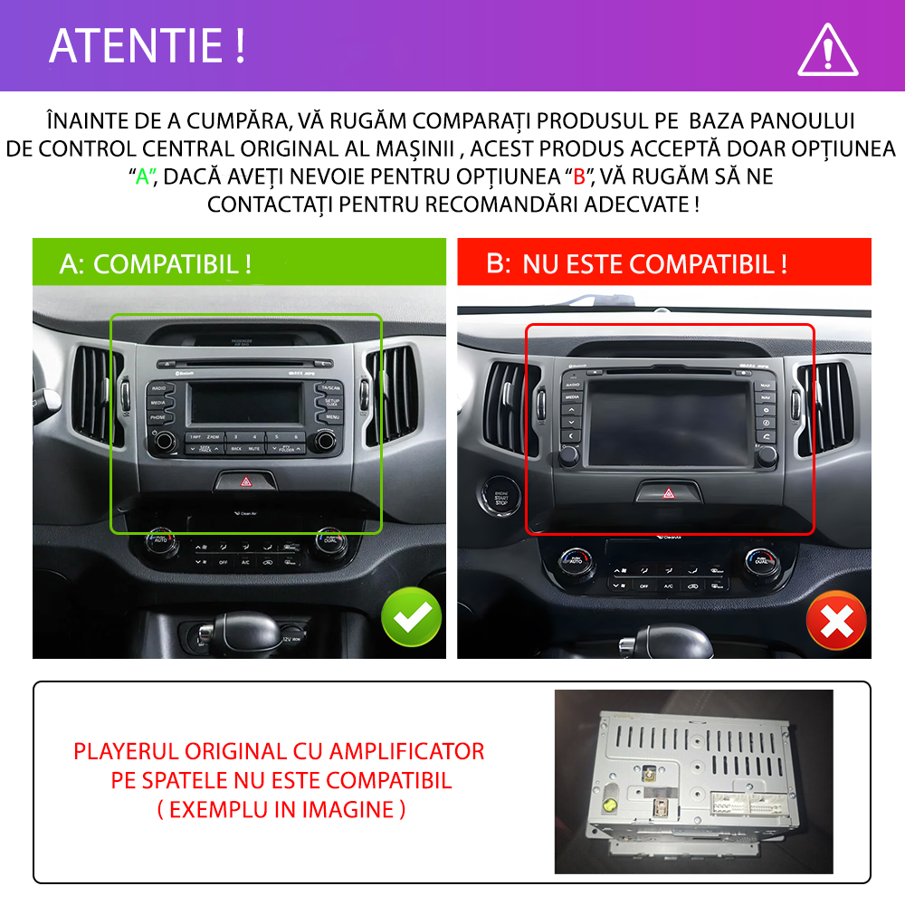 Posibile incompatibilități