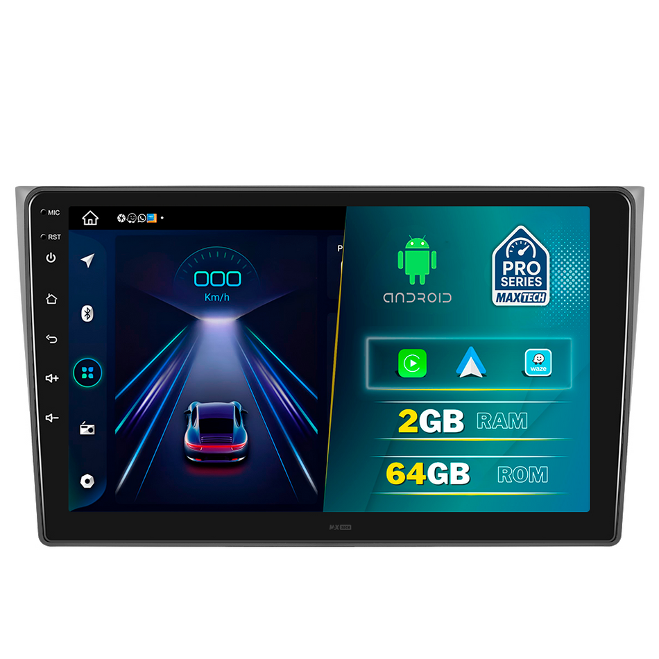 Navigatie Mazda CX-9 I (2007-2015) dedicata, MaxTech® PRO SERIES, 2 GB Ram 64 GB Rom, Carplay si Android auto, Ecran 10” HD Touch, GPS, Wifi, Bluetooth, Radio, USB, EQ, DSP, Waze