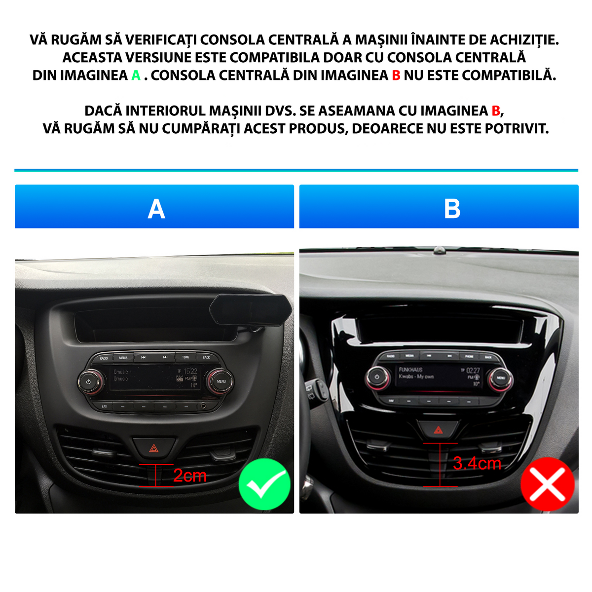 Posibile incompatibilități