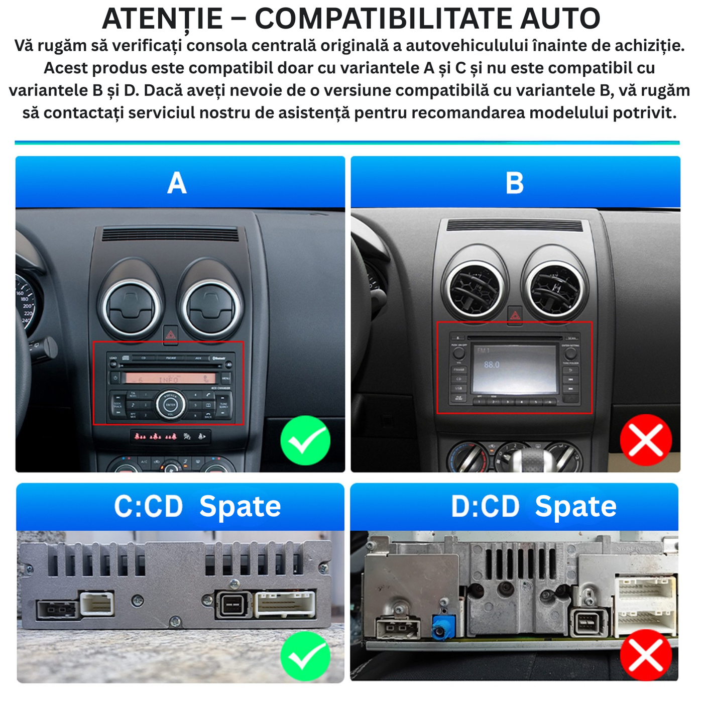 Posibile incompatibilități