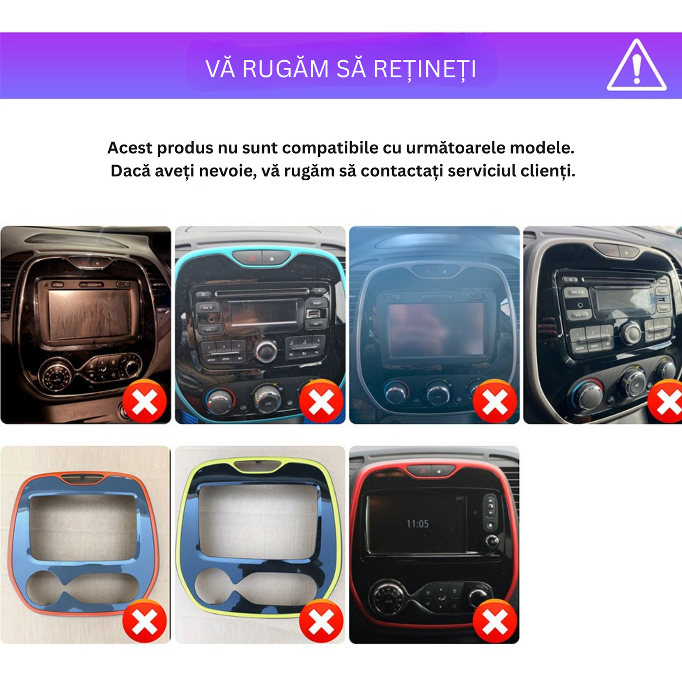Posibile incompatibilități
