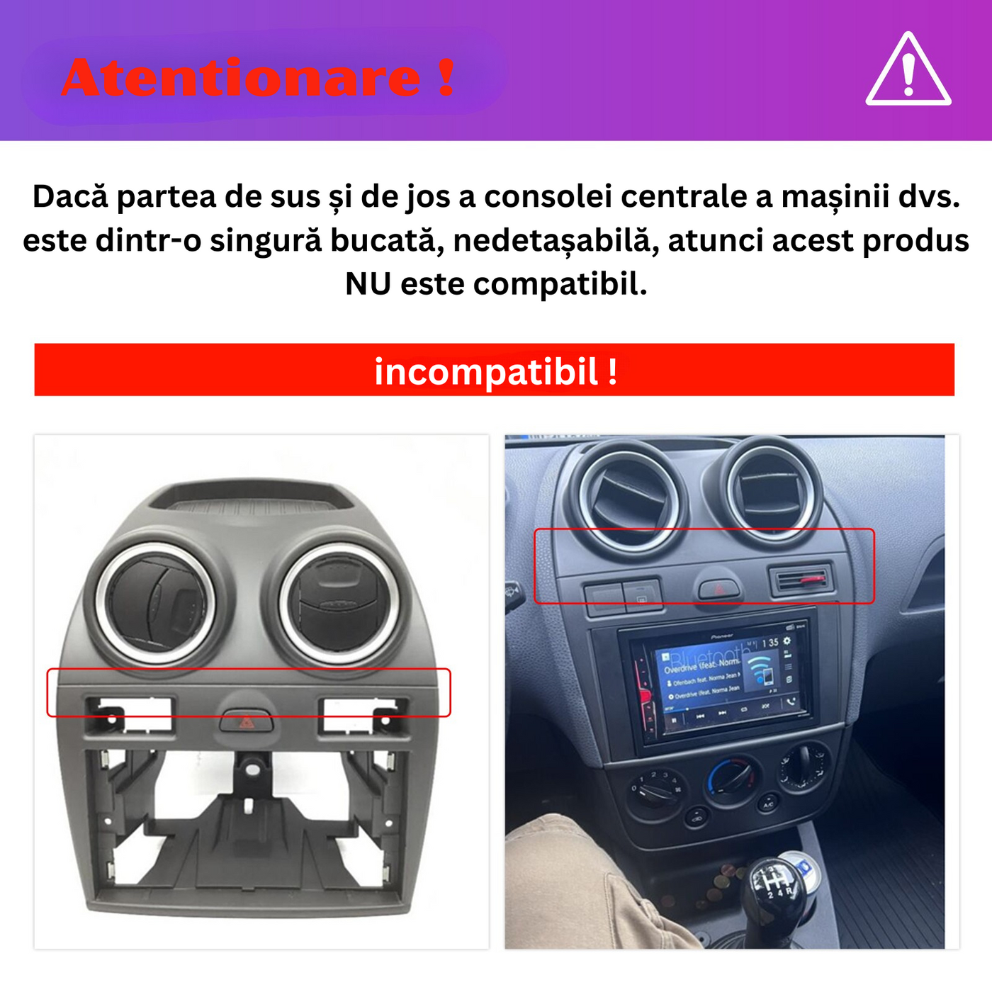 Posibile incompatibilități