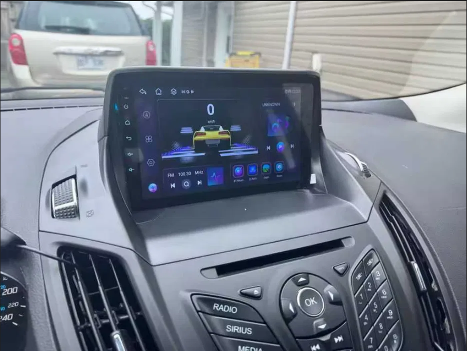 Navigatie Ford Kuga II ( 2013–2016 ) dedicata, MaxTech® PRO SERIES, 6 GB Ram 128 GB Rom, Carplay si Android auto, Ecran 9” HD Touch, GPS, Wifi, Bluetooth, Radio, USB, EQ, DSP, Waze