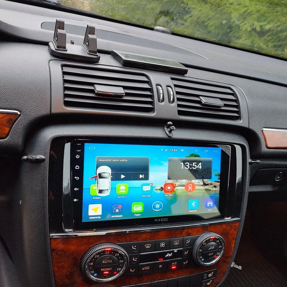 Navigatie Mercedes-Benz R-Class W251 (2006-2013) dedicata, MaxTech® PRO SERIES, 2 GB Ram 64 GB Rom, Carplay si Android auto, Ecran 9” HD Touch, GPS, Wifi, Bluetooth, Radio, USB, EQ, DSP, Waze