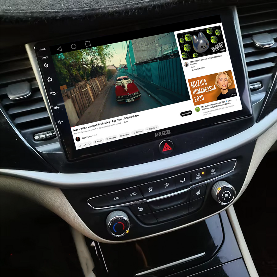 Navigatie Opel Astra K 2015-2019  dedicata, MaxTech® PRO SERIES, 8 GB Ram 128 GB Rom, OctaCore, Carplay si Android auto, Ecran 9” HD Touch, Sim 4G, ADI/HI-Res, GPS, Wifi, Bluetooth, Radio, USB, EQ, DSP, Waze