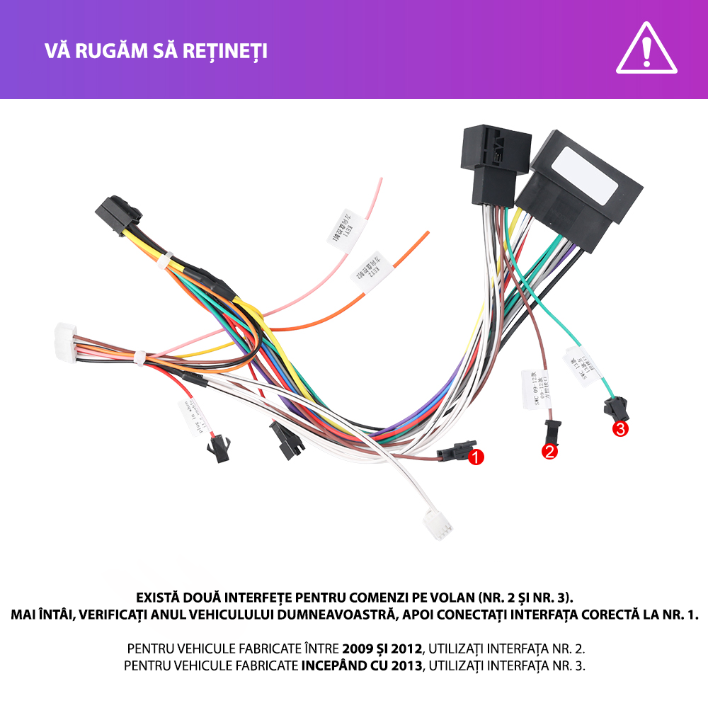 Informații importante