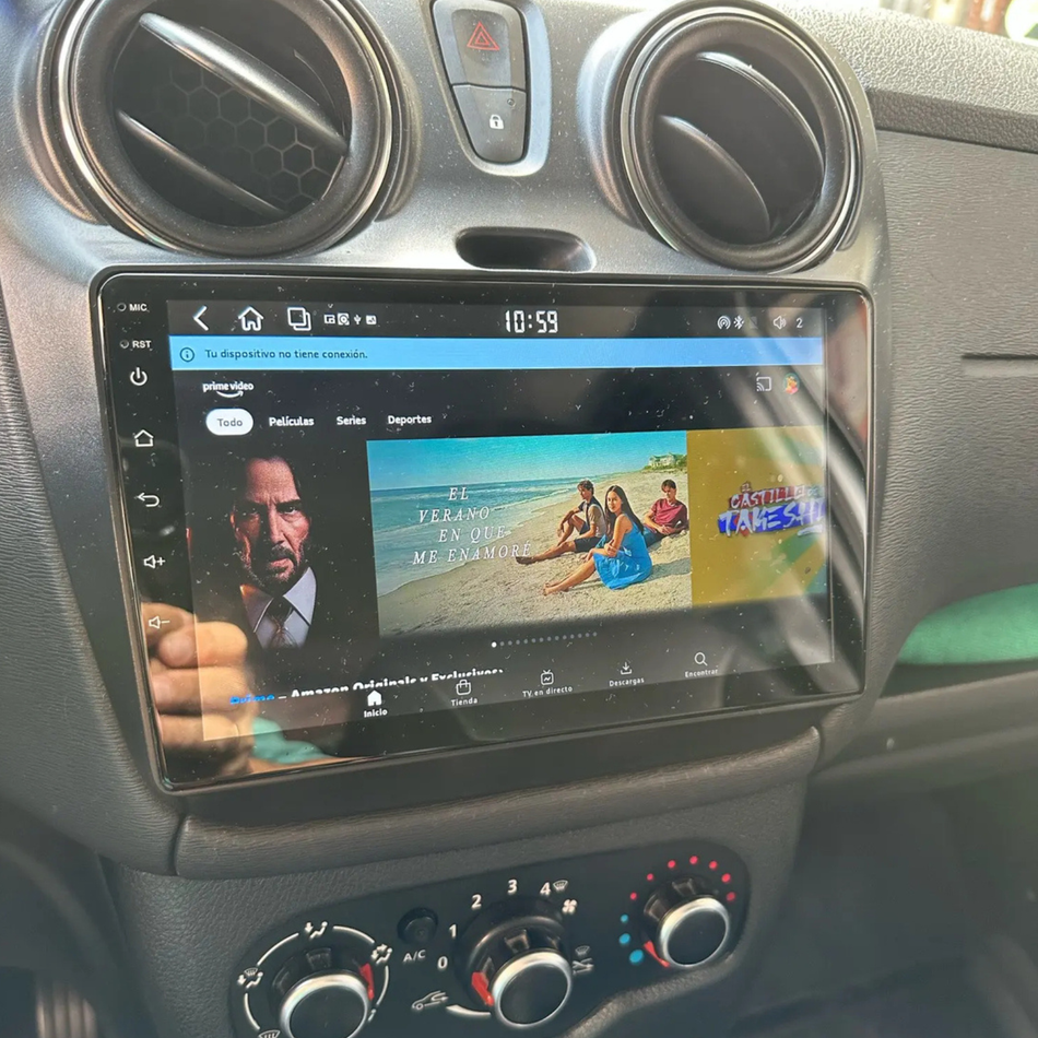 Navigatie Dacia Lodgy 2012-2022 / Dacia Dokker 2012-2021 dedicata, MaxTech® PRO SERIES, 8 GB Ram 128 GB Rom, OctaCore, Carplay si Android auto, Ecran 9” HD Touch, Sim 4G, ADI/HI-Res, GPS, Wifi, Bluetooth, Radio, USB, EQ, DSP, Waze