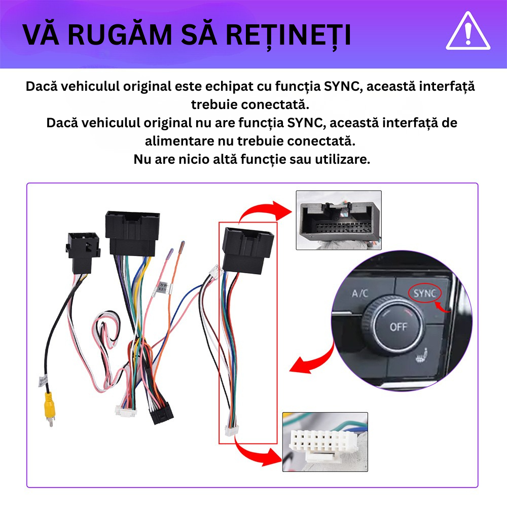 Informații importante