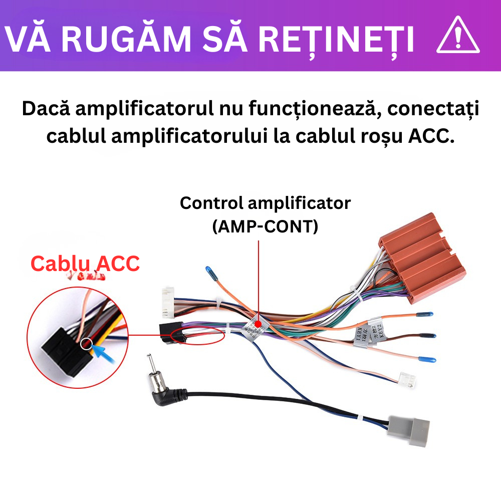 Informații importante