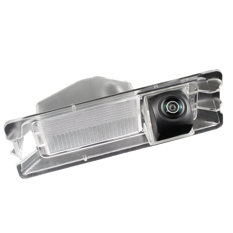Camera marsarier Nissan March K13, Micra K13 dedicata, MaxTech ULTRA, suport lampa numar OEM, Fisheye AHD 1080p / CVBS 720p, unghi 175 grade, RCA, navigatii Android aftermarket