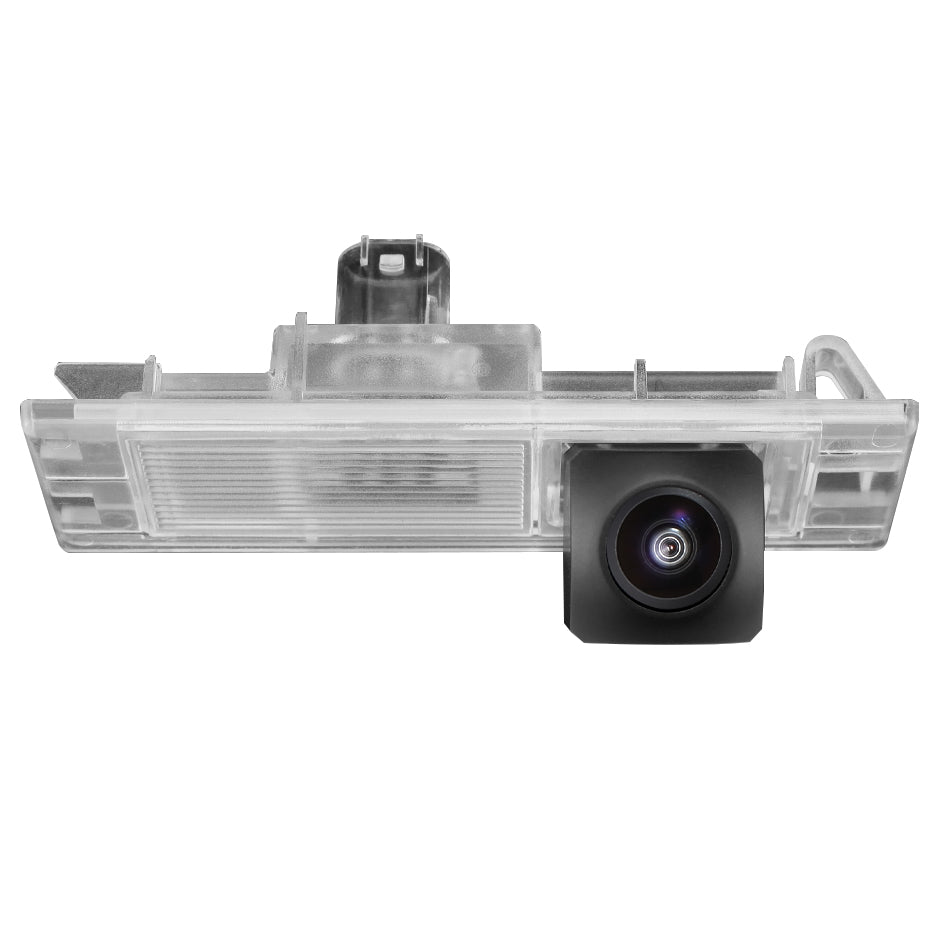 Camera marsarier BMW Seria 1 F20 F21, BMW Seria 6 F06 F63 F64, BMW M6 dedicata, MaxTech PRO, suport lampa numar OEM, AHD/CVBS 1280x720, unghi 155 grade, RCA, navigatii Android aftermarket