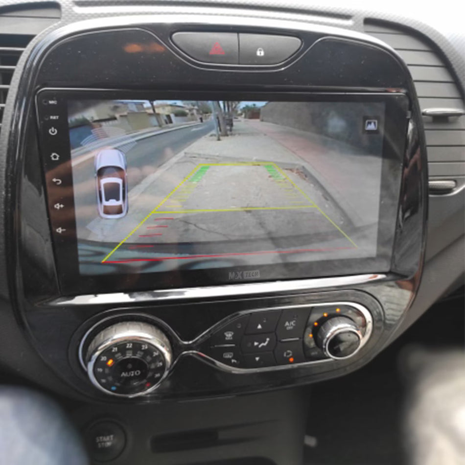 Navigatie Renault Captur I (J87) (2013-2017) pre-facelift dedicata, MaxTech® PRO SERIES, 4 GB Ram 64 GB Rom, Carplay si Android auto, Ecran 9 ” HD Touch, GPS, Wifi, Bluetooth, Radio, USB, EQ, DSP, Waze