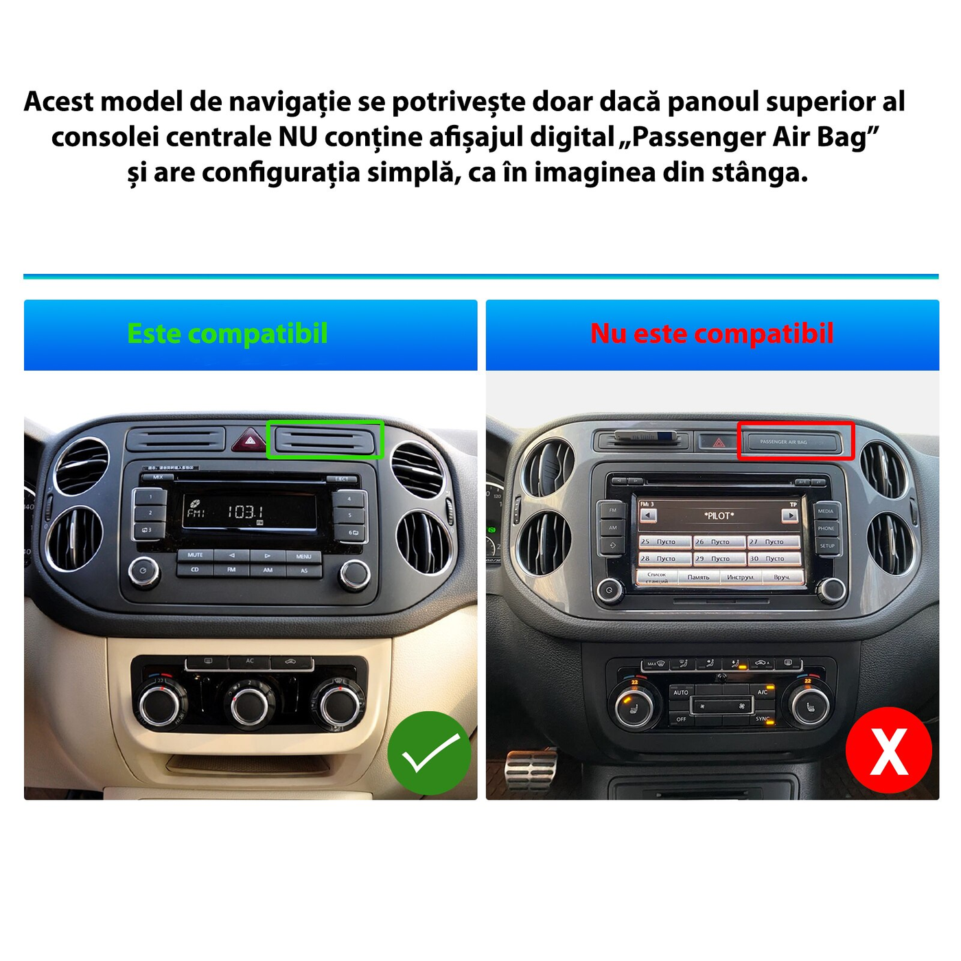Posibile incompatibilități