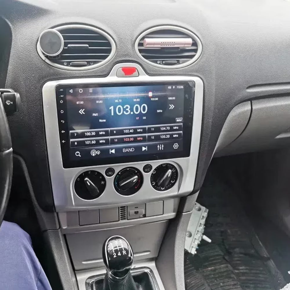 Navigatie Ford Focus 2 (Mk2) 2004-2011  dedicata, MaxTech® PRO SERIES, 8 GB Ram 128 GB Rom, OctaCore, Carplay si Android auto, Ecran 9” HD Touch, Sim 4G, ADI/HI-Res, GPS, Wifi, Bluetooth, Radio, USB, EQ, DSP, Waze