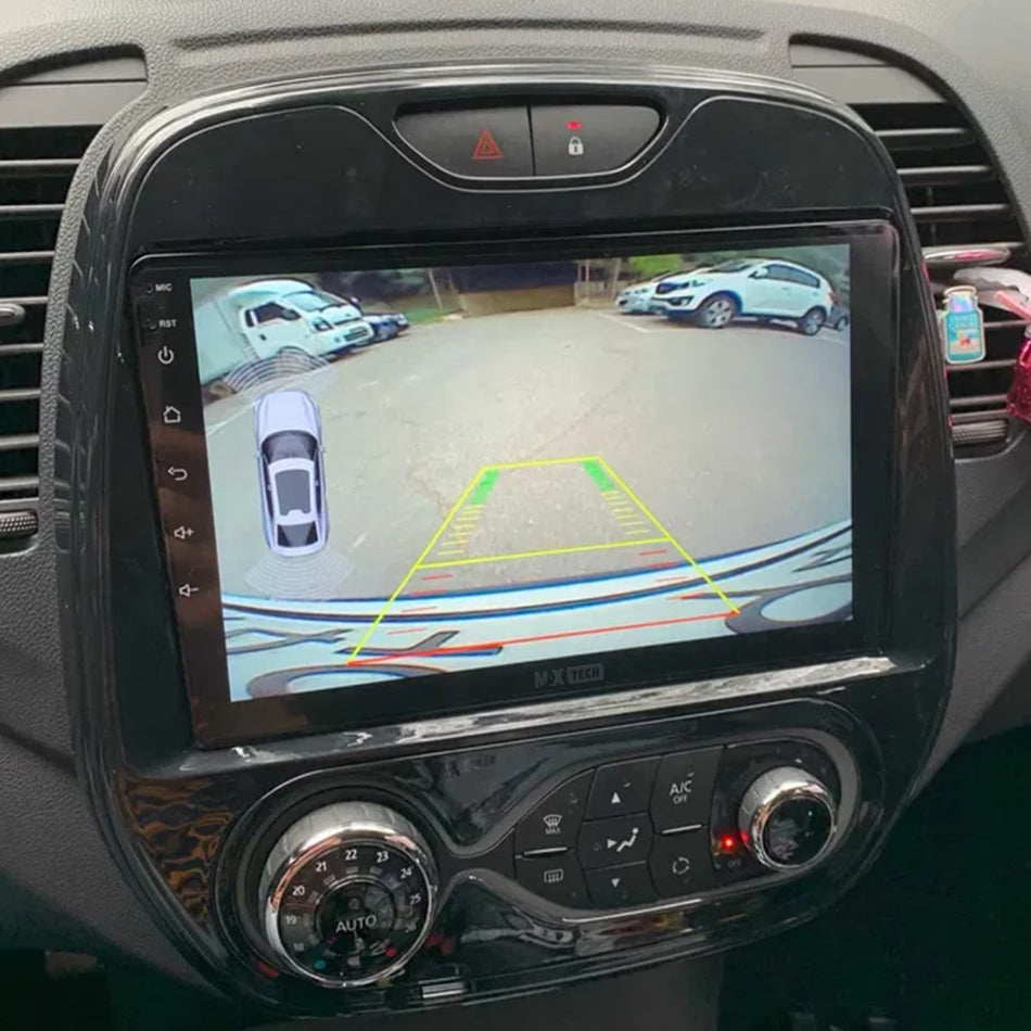 Navigatie Renault Captur I (J87) (2013-2017) pre-facelift dedicata, MaxTech® PRO SERIES, 2 GB Ram 64 GB Rom, Carplay si Android auto, Ecran 9” HD Touch, GPS, Wifi, Bluetooth, Radio, USB, EQ, DSP, Waze