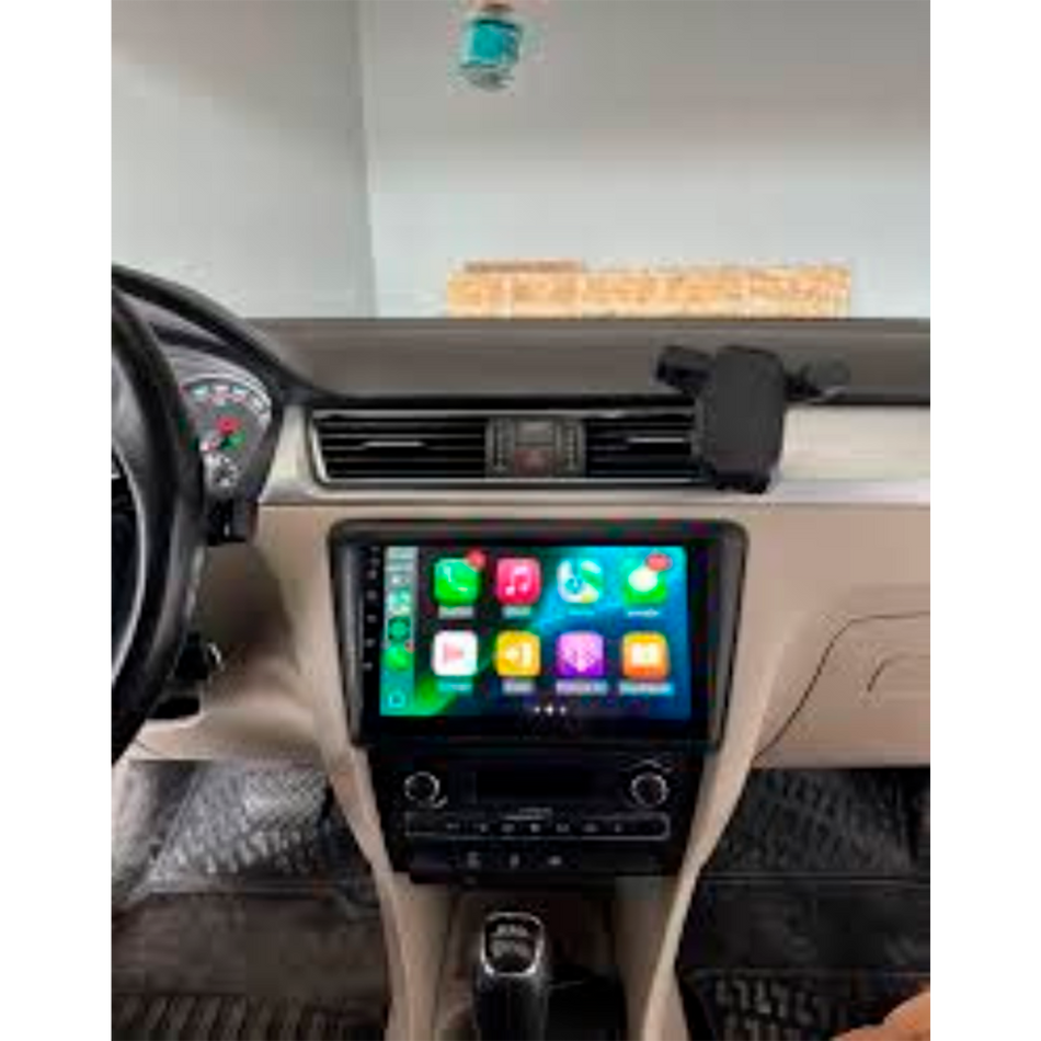 Navigatie Skoda Rapid / Rapid Spaceback 2012–2019 dedicata, MaxTech® PRO SERIES, 8 GB Ram 128 GB Rom, OctaCore, Carplay si Android auto, Ecran 9” HD Touch, Sim 4G, ADI/HI-Res, GPS, Wifi, Bluetooth, Radio, USB, EQ, DSP, Waze