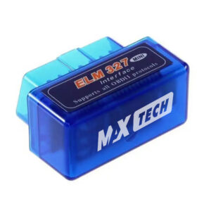 Interfata tester auto, OBD 2, MaxTech®, model mini ELM 327, prin Bluetooth, compatibil cu navigatii auto, telefon, tableta, universal, pentru toate marcile auto